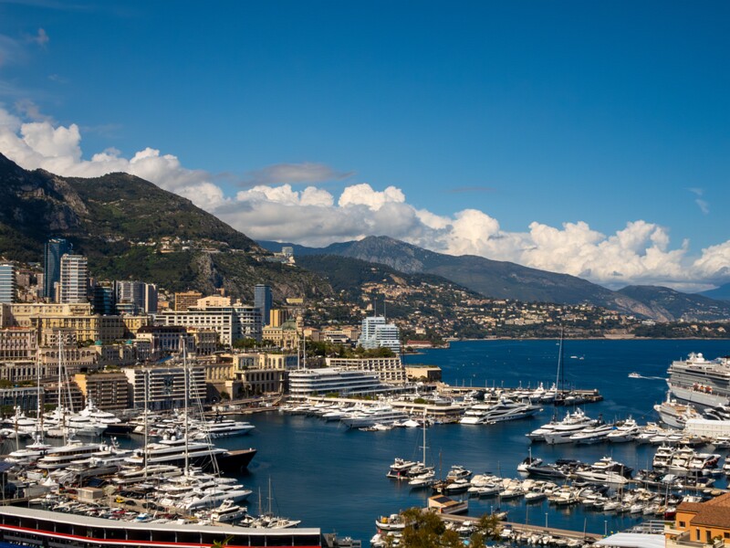 Panoramic view of Monaco