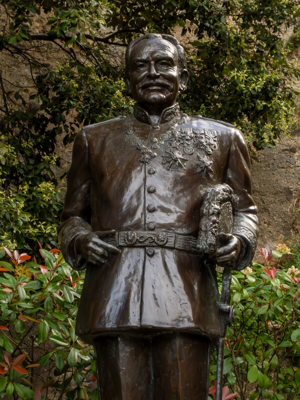 Statue Prince Rainier III